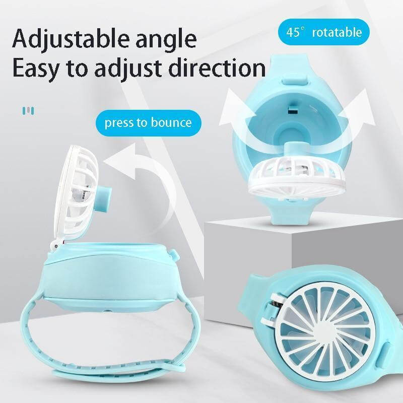 Portable Mini Watch USB Fan - Image 9