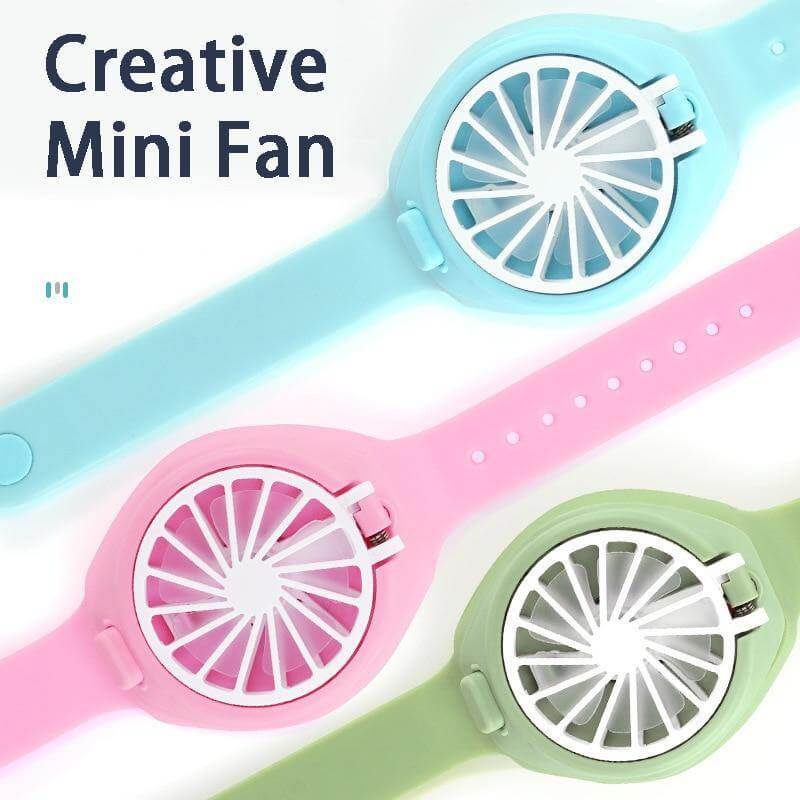 Portable Mini Watch USB Fan