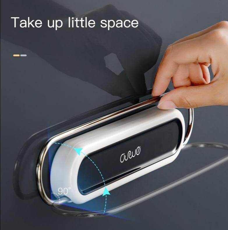 Stainless Steel Wall-Mounted Foldable Towel Hanger - Image 17