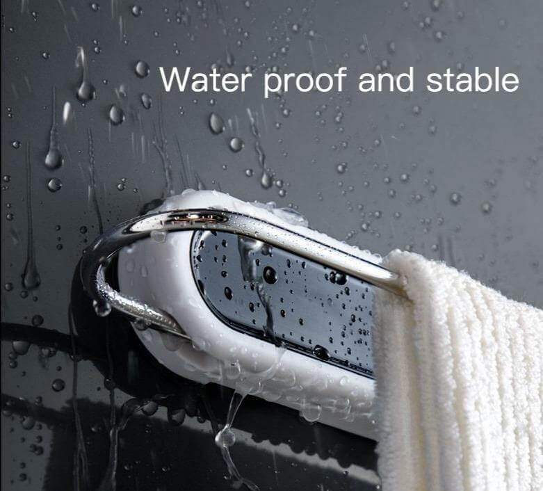 Stainless Steel Wall-Mounted Foldable Towel Hanger - Image 4