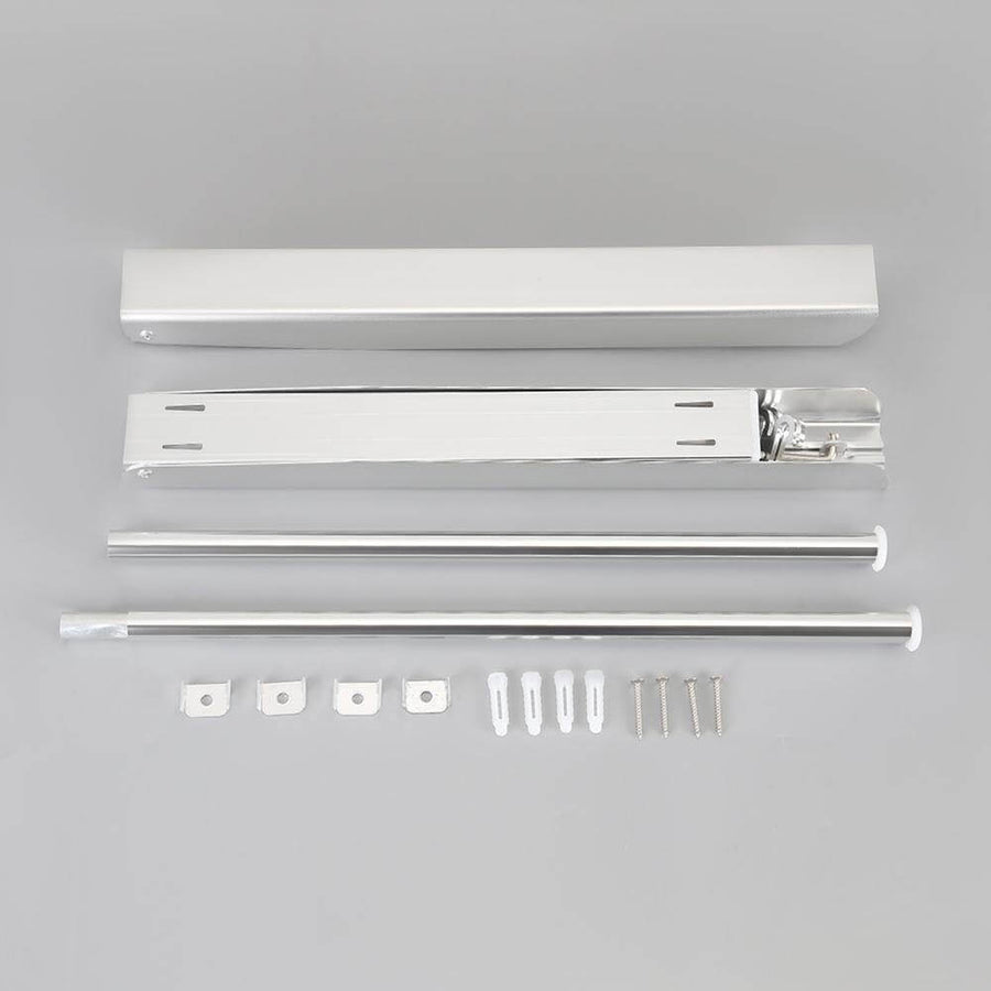 Wall Mounted Retractable Folding Clothes Rack - Image 7