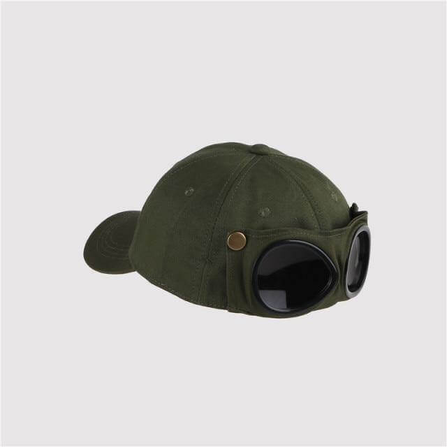 Cool Unisex Aviator Sunglasses Hat - Image 8