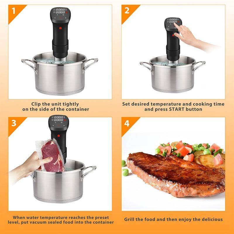 Sous Vide Digital Screen Temperature&Time Control - Image 1