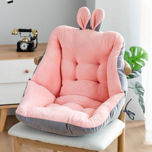 Fluffy Cute Chair Back Cushion - Image 7