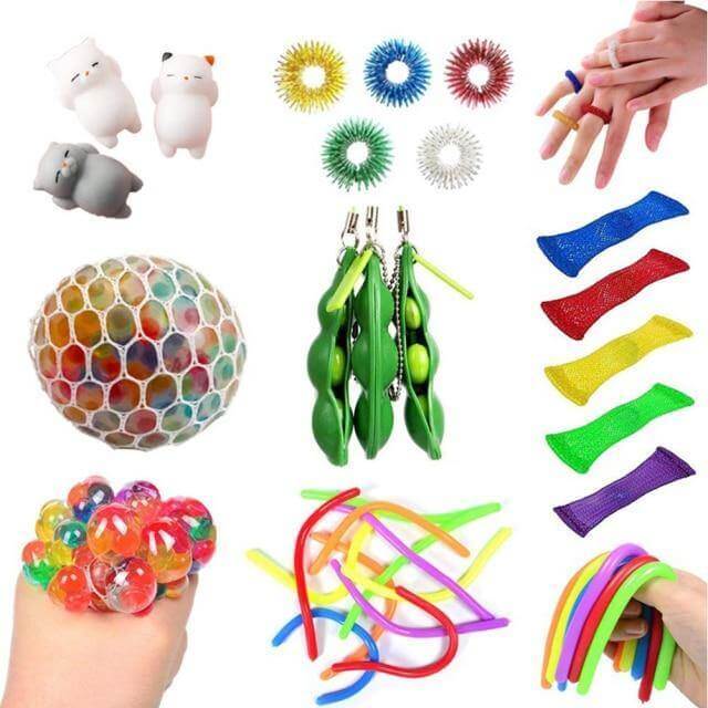 Anti Stress Fidget Hand Toy Set - MaviGadget