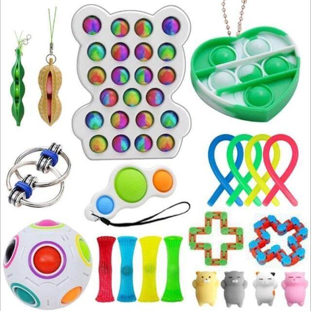 Anti Stress Fidget Hand Toy Set - MaviGadget