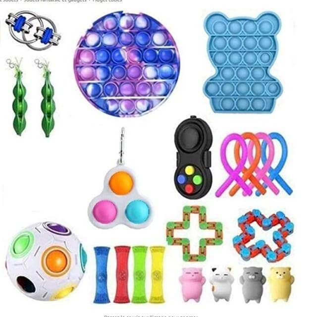 Anti Stress Fidget Hand Toy Set - MaviGadget