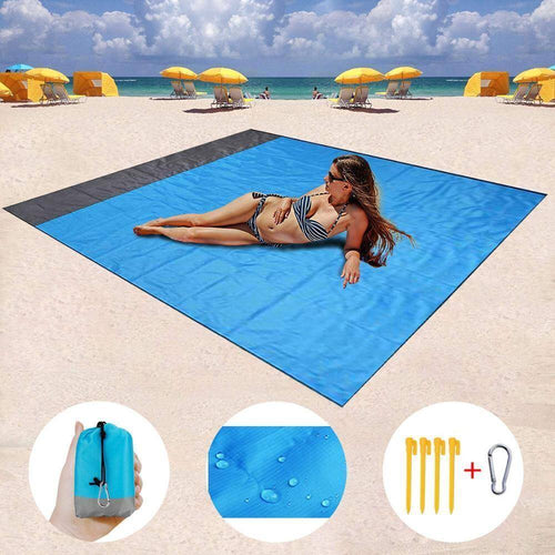 Portable Waterproof Beach Mat - Image 0
