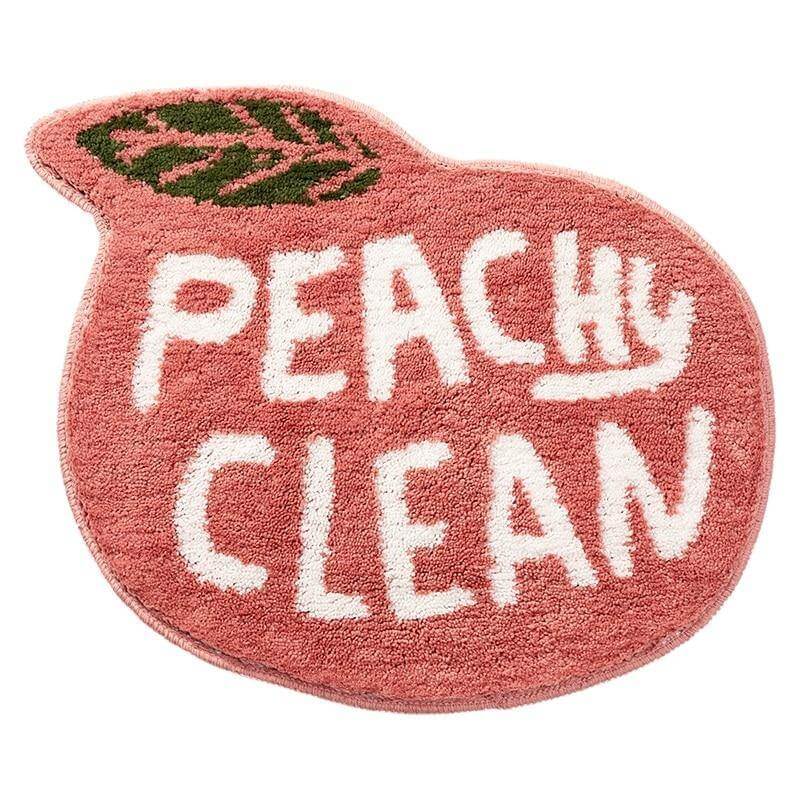 Peach Fruit Non-slip Home Mat