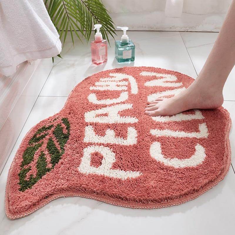 Peach Fruit Non-slip Home Mat