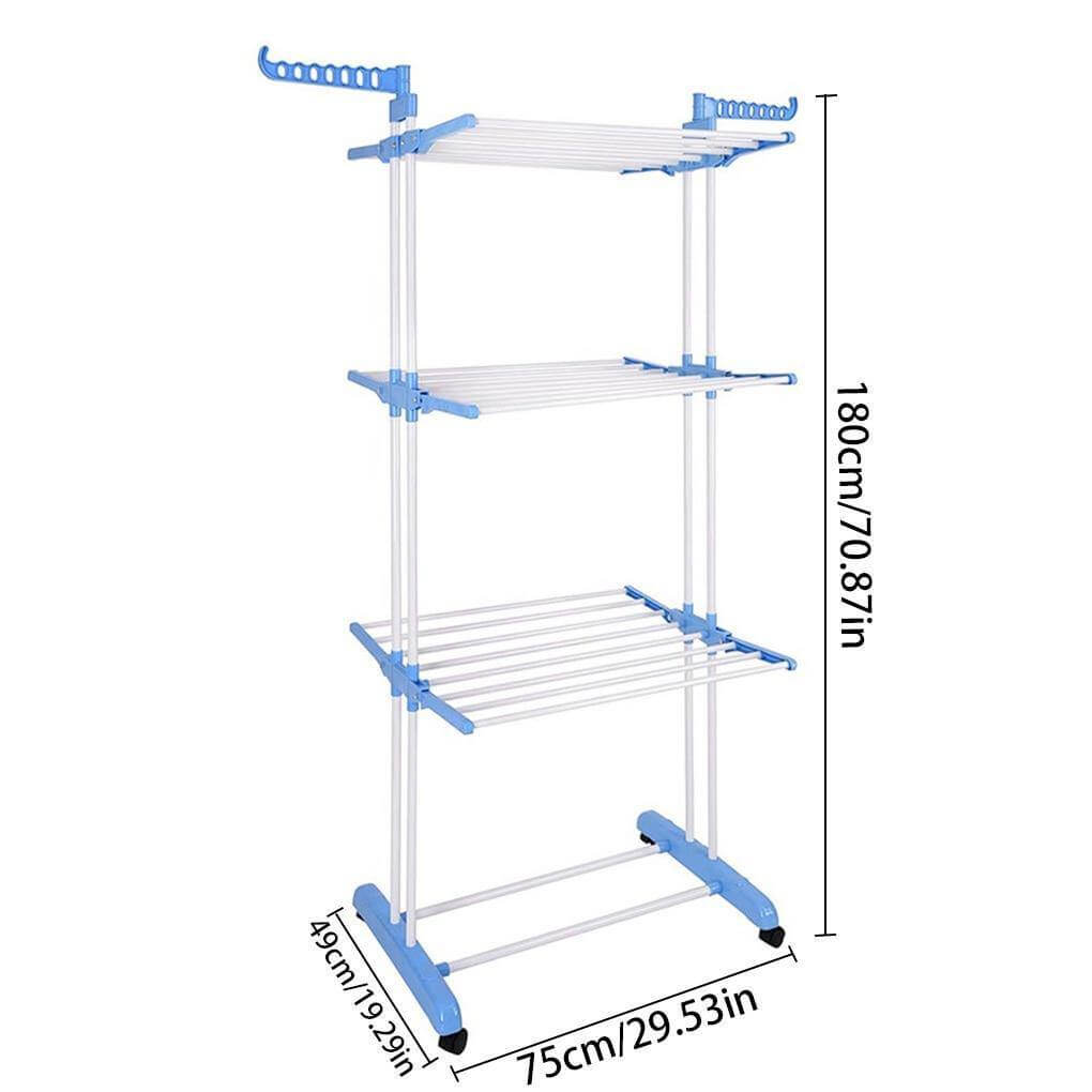 Space Saving Laundry Clothes Drying Rack - MaviGadget