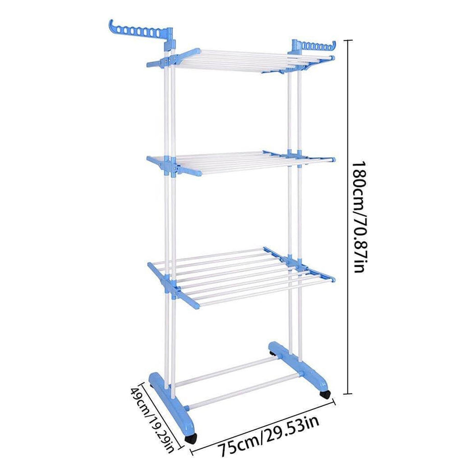 Space Saving Laundry Clothes Drying Rack - Image 3