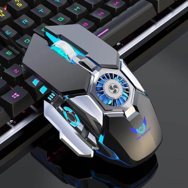 Cooling USB Fan Gaming Mouse - Image 8