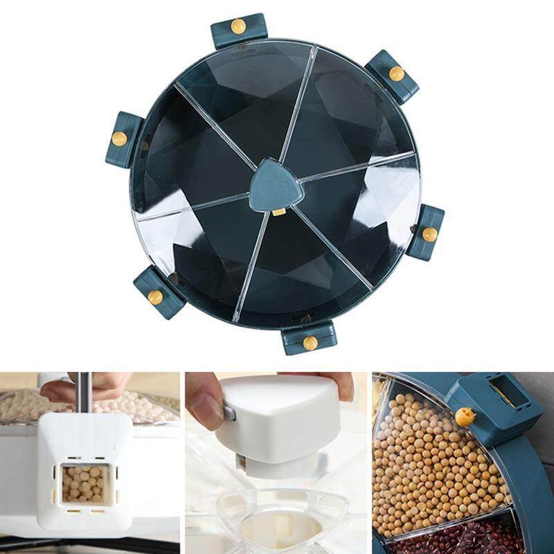 Wall Mounted 360 Degree Rotatable Cereals Grain Storage - Image 9