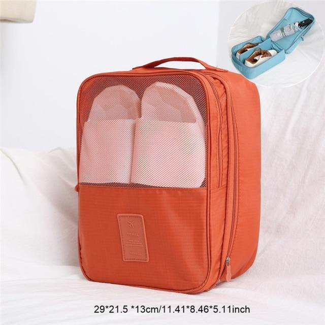 Portable Travel Shoe Clothes Storage Organizer Bag