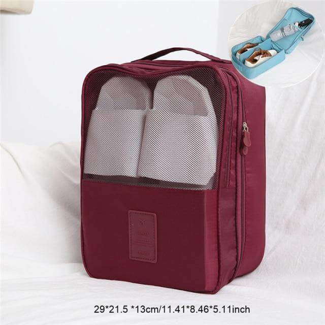 Portable Travel Shoe Clothes Storage Organizer Bag - Image 20