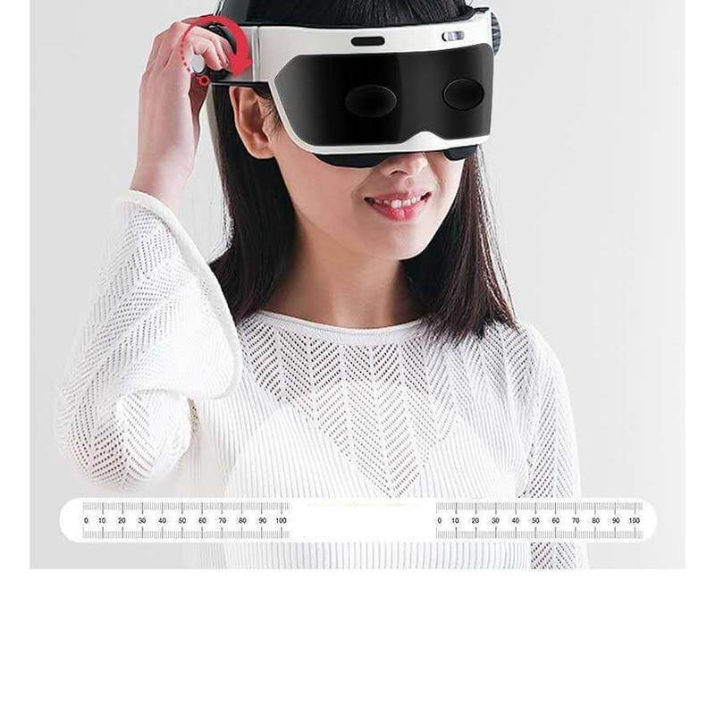 Chargeable Electric Heating Head Eye Massage Helmet