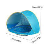 UV-protecting Children Waterproof Beach Tent - MaviGadget