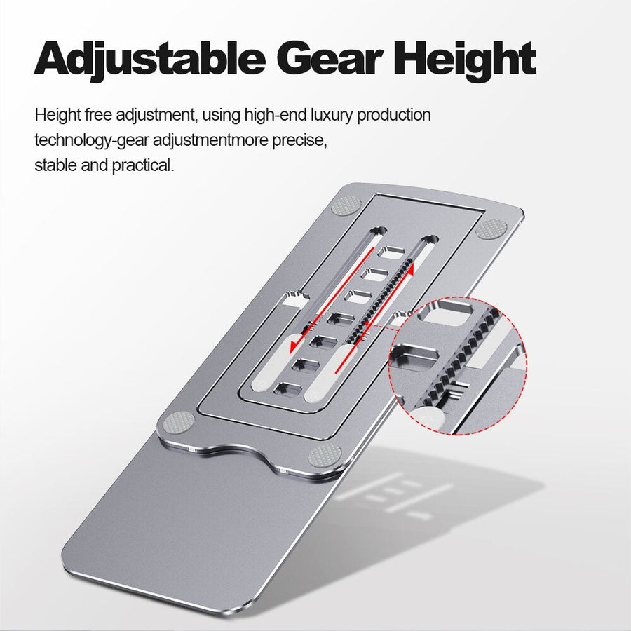 Foldable Adjustable Metal Phone Holder Stand - Image 4