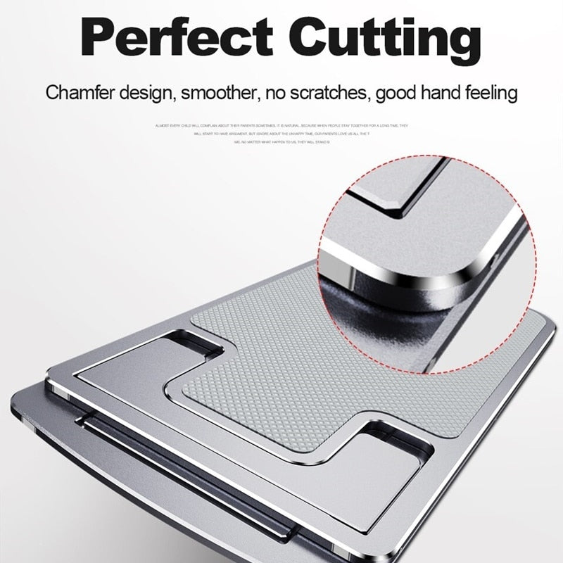 Foldable Adjustable Metal Phone Holder Stand - Image 2