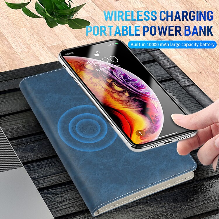 Smart Lock Fingerprint Wireless Charging Notebook - Image 5