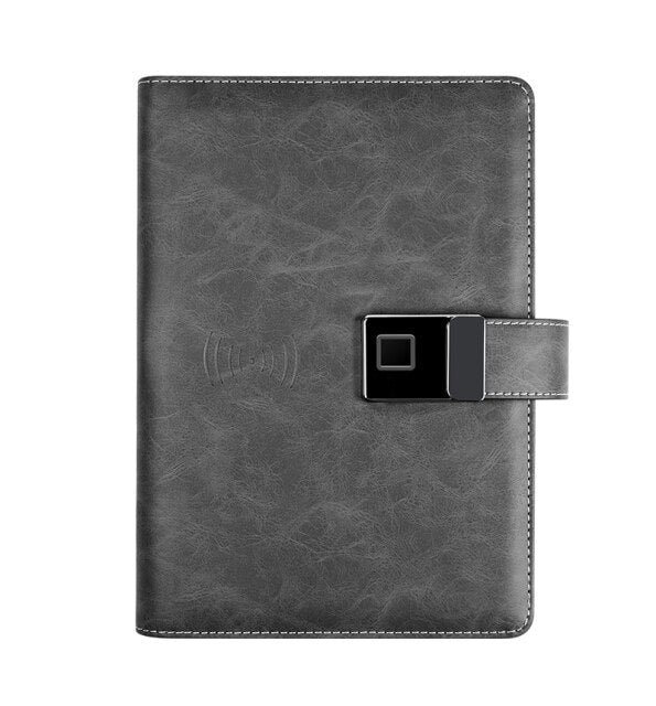 Smart Lock Fingerprint Wireless Charging Notebook - Image 12