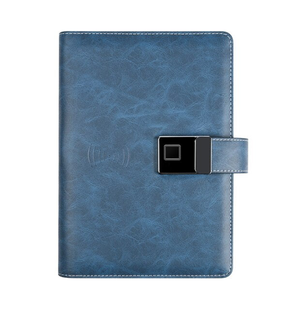 Smart Lock Fingerprint Wireless Charging Notebook - Image 8