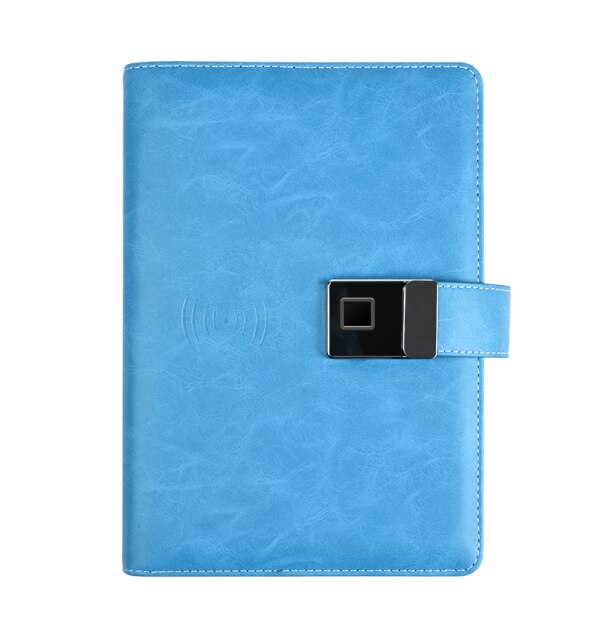 Smart Lock Fingerprint Wireless Charging Notebook - Image 9