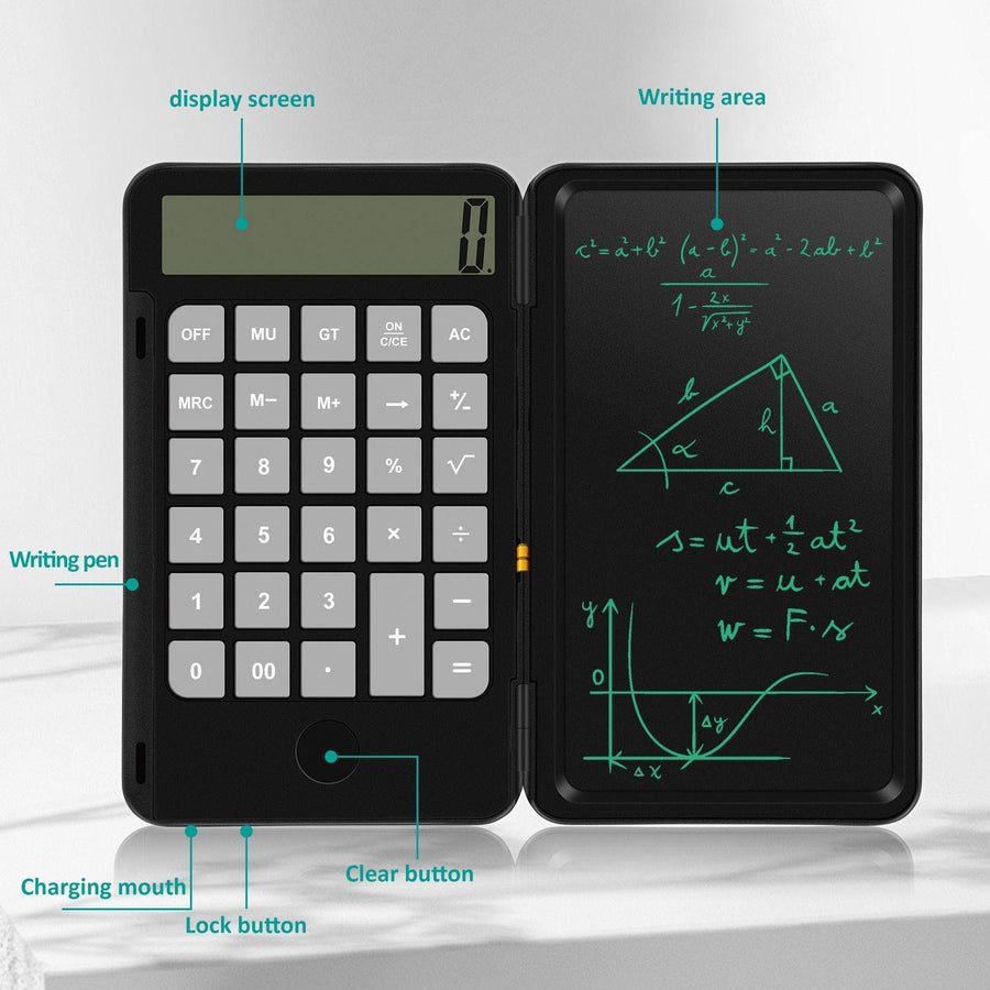 USB Rechargeable Digital Notepad Calculator - Image 0