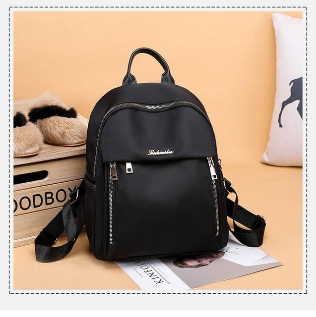 Stylish Oxford Cloth Anti-Theft Shoulder Backpack - Image 2