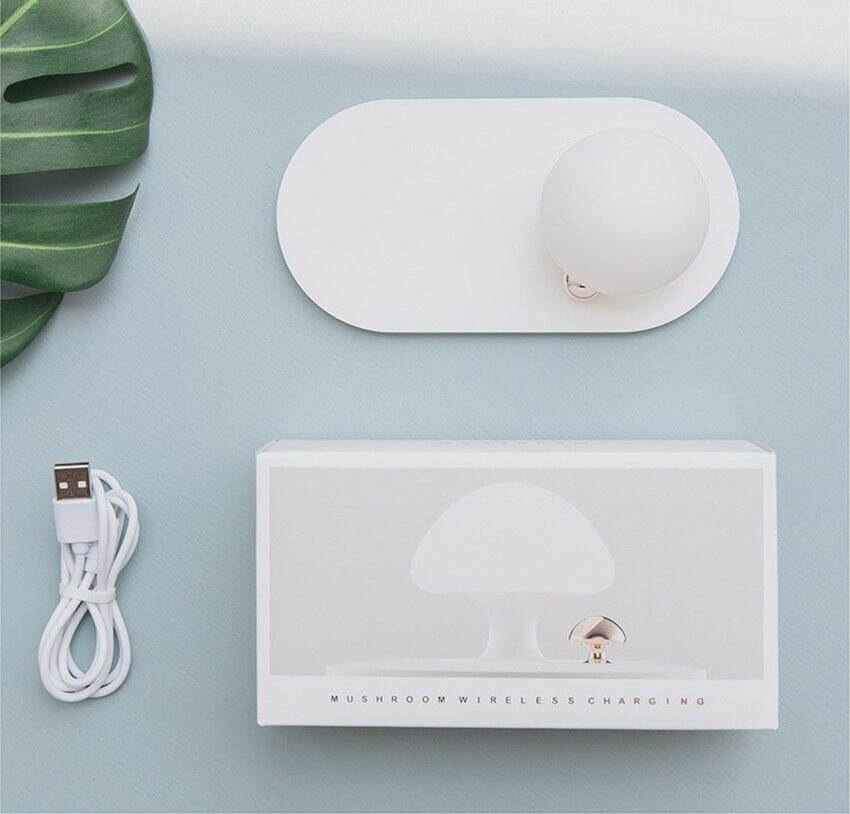 Mushroom USB Wireless Charging Night Light - Image 4