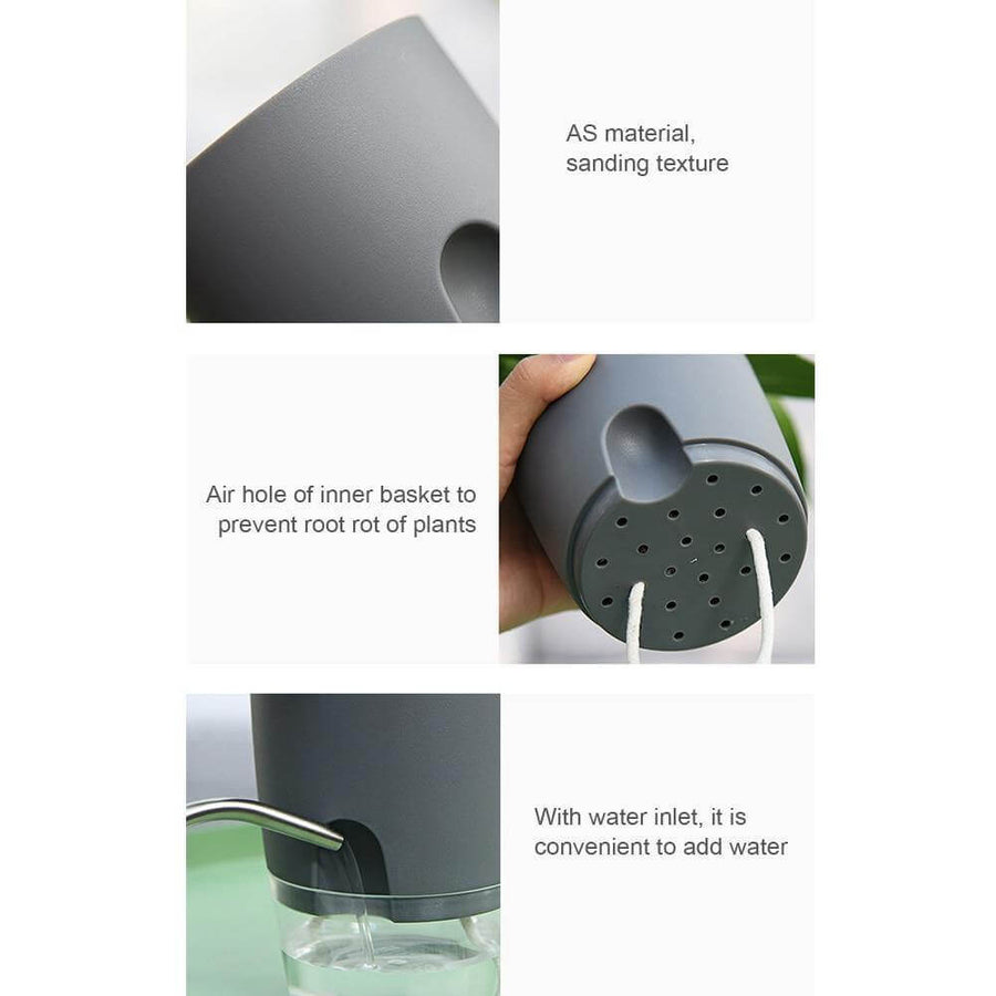 Self-watering Plant Pot with Water Container - Image 3