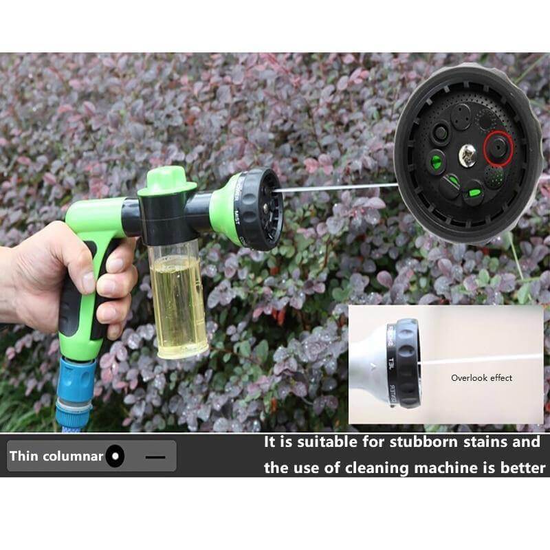 High Pressure Water Spray Gun with Automatic Dispenser - Image 2