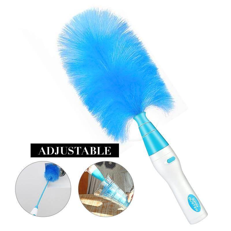 Adjustable 360 Electric Rotating Cleaning Dust Brush - Image 2
