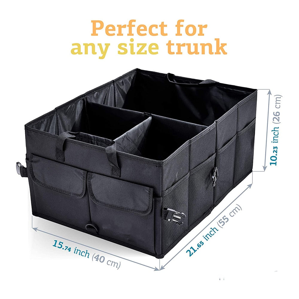 Foldable Large Capacity Durable Car Trunk Organizer Box