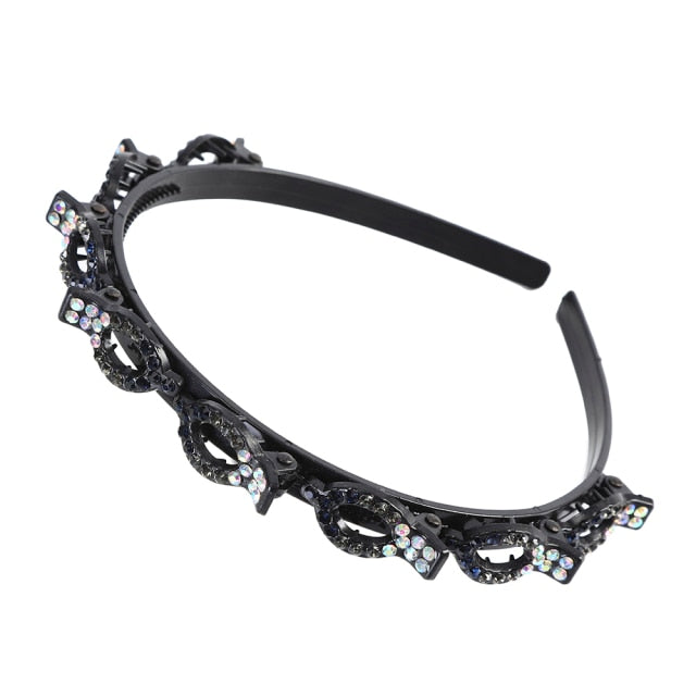 Double Bangs Butterfly Clip Headband - Image 7
