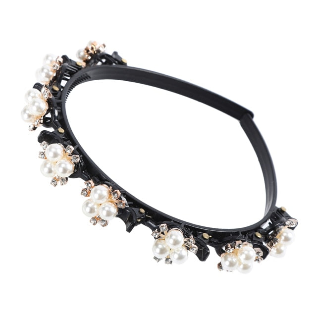Double Bangs Butterfly Clip Headband - Image 8