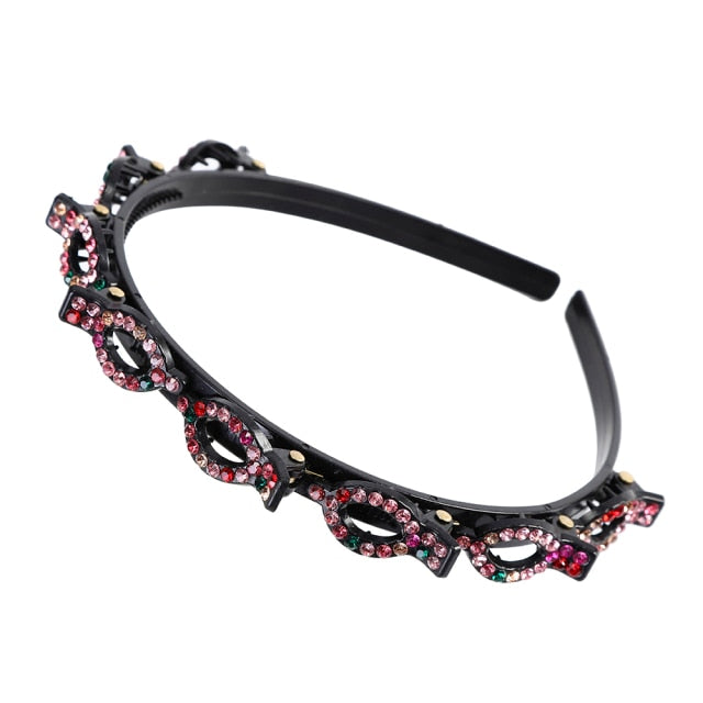 Double Bangs Butterfly Clip Headband - Image 27