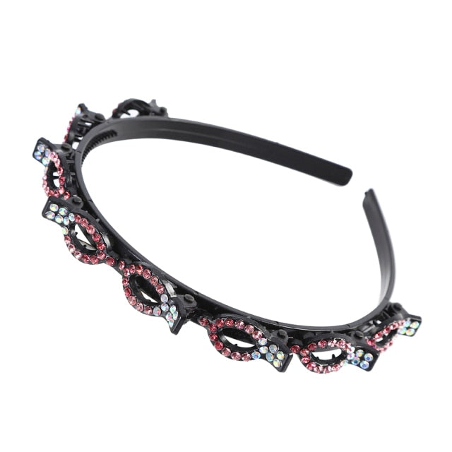 Double Bangs Butterfly Clip Headband - Image 11