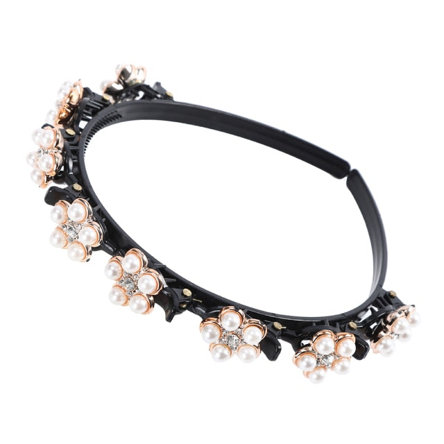 Double Bangs Butterfly Clip Headband - Image 14