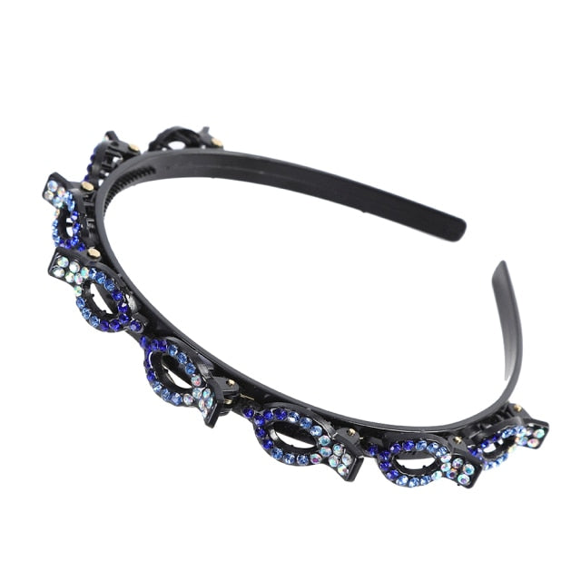 Double Bangs Butterfly Clip Headband - Image 26