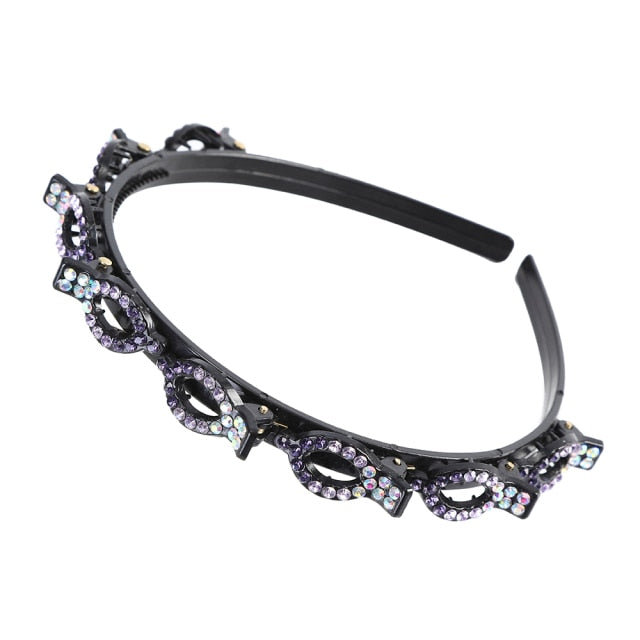 Double Bangs Butterfly Clip Headband - Image 17