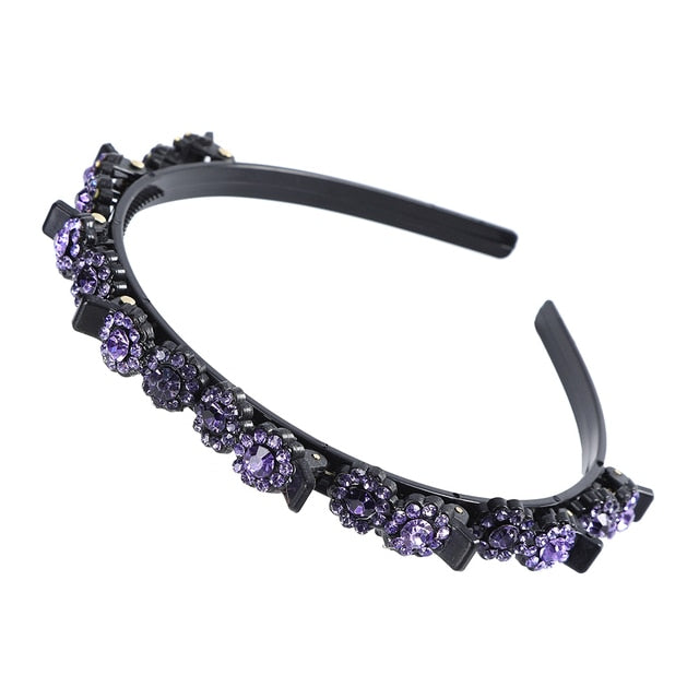 Double Bangs Butterfly Clip Headband - Image 6
