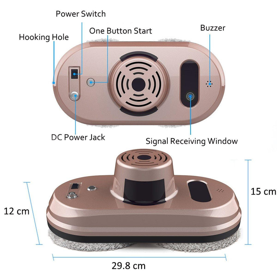 Remote Control Vacuum Window Cleaner Robot - Image 3