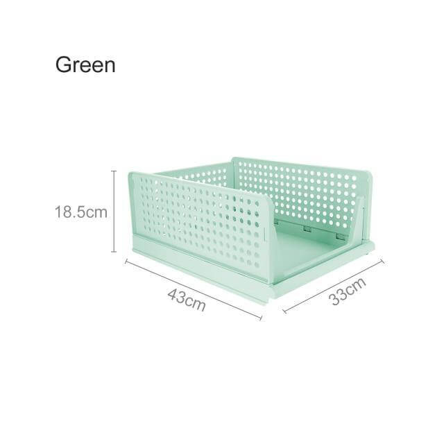 Foldable Multilayer Wardrobe Clothes Organizer Box - Image 21