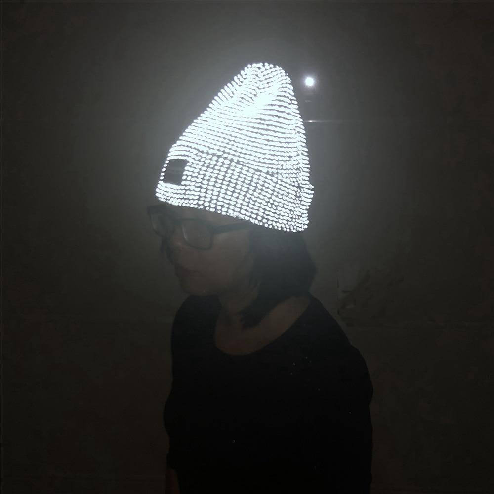 New Reflective Unisex Beanie - MaviGadget