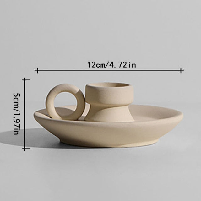 Nordic Art Elegant Flower Ceramic Vase - Image 21