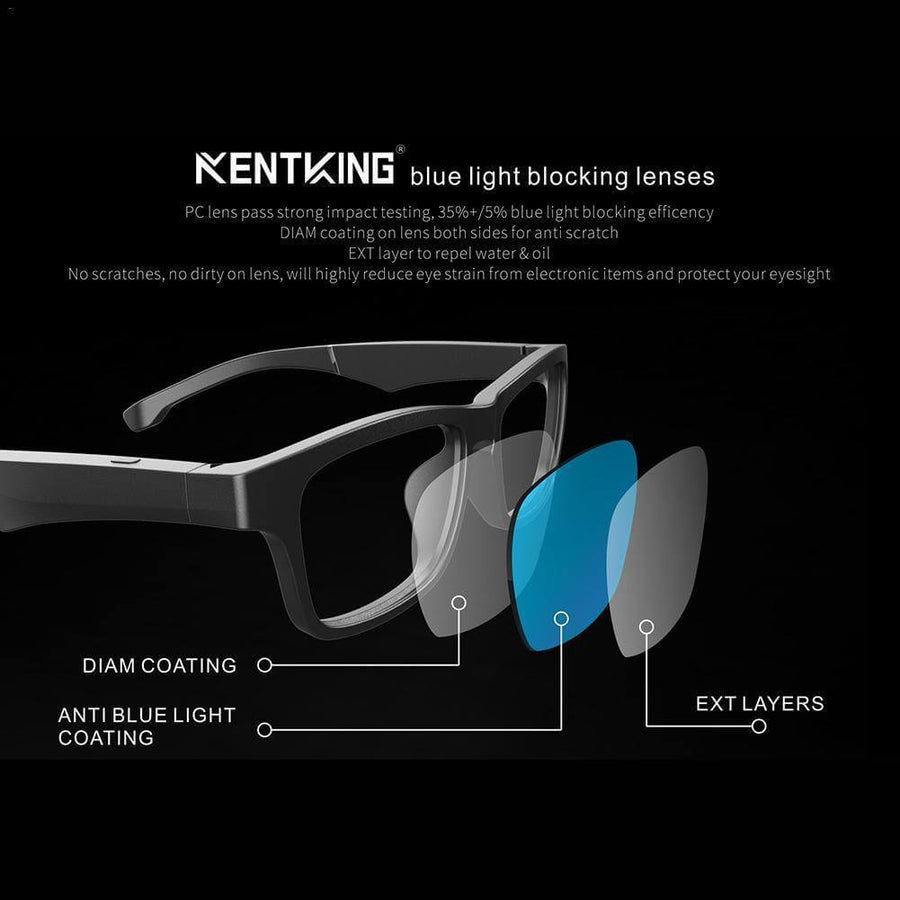 Smart Bluetooth Built-in Speaker Headset Glasses - Image 4