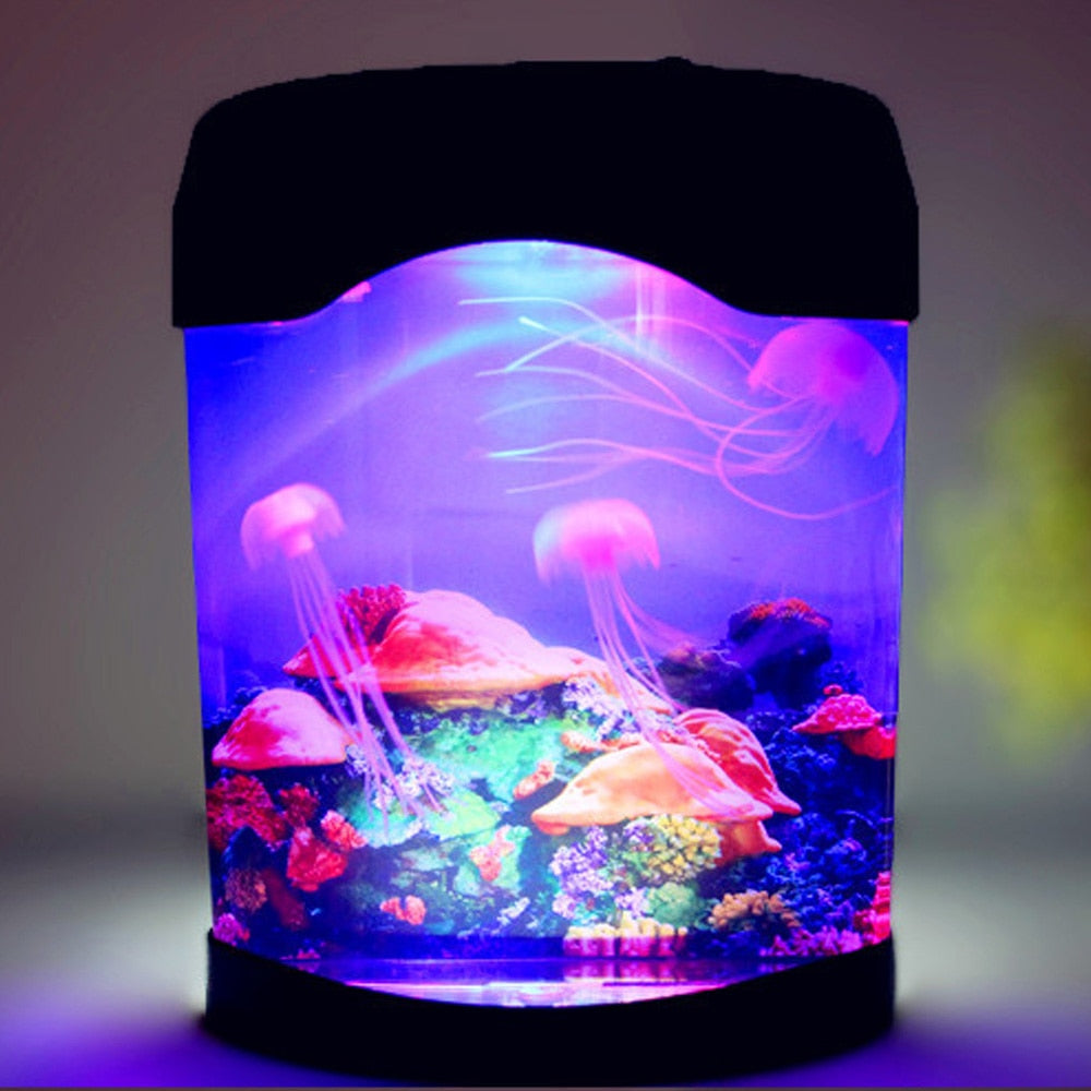 LED Creative Jellyfish Aquarium Night Light