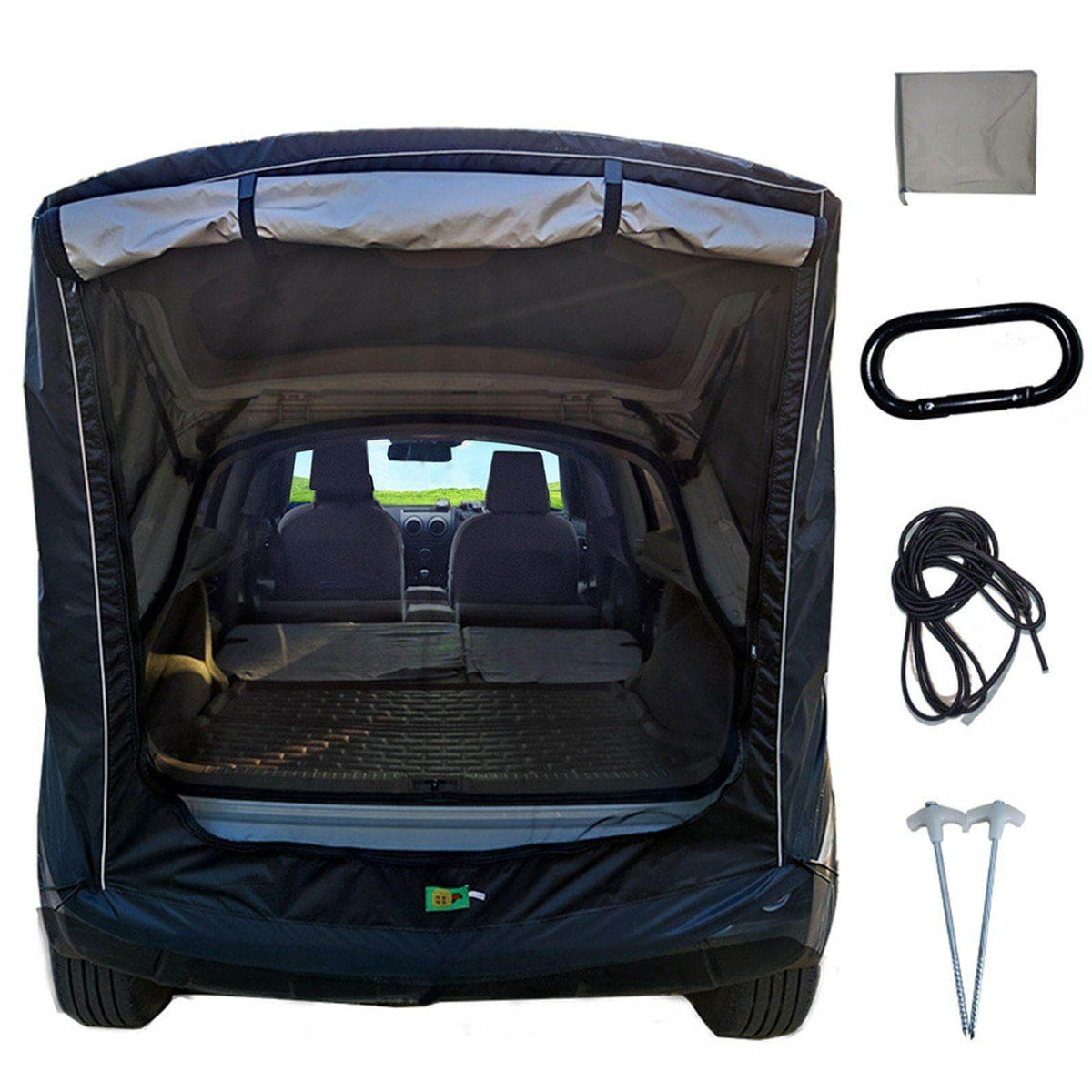 Camping Waterproof Car Sunshade Trunk Tent